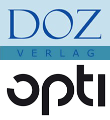 Das DOZ-Logo in Verbindung mit dem Opti-Logo