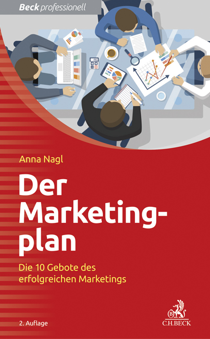 Das neue Buch "Der Marketingplan" von Anna Nagl