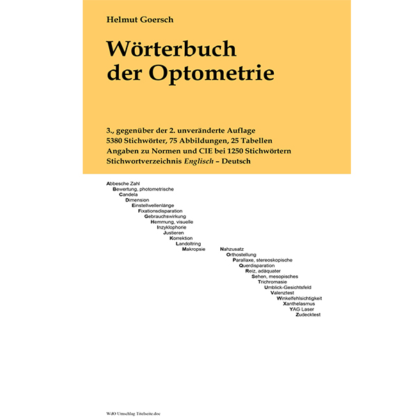 Wörterbuch der Optometrie