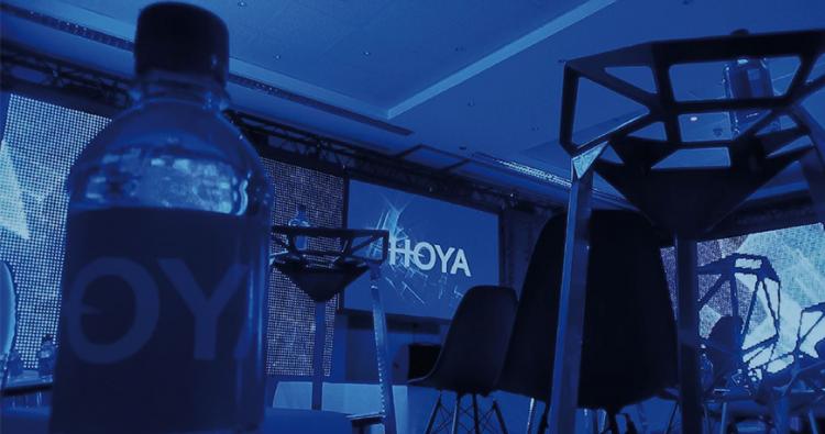 Die Hoya-Pressekonferenz auf der Silmo.