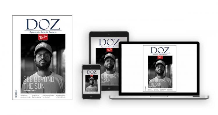 November-Ausgabe der DOZ Print und Online-Version