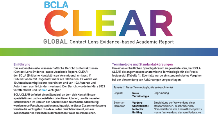 BCLA CLEAR Report