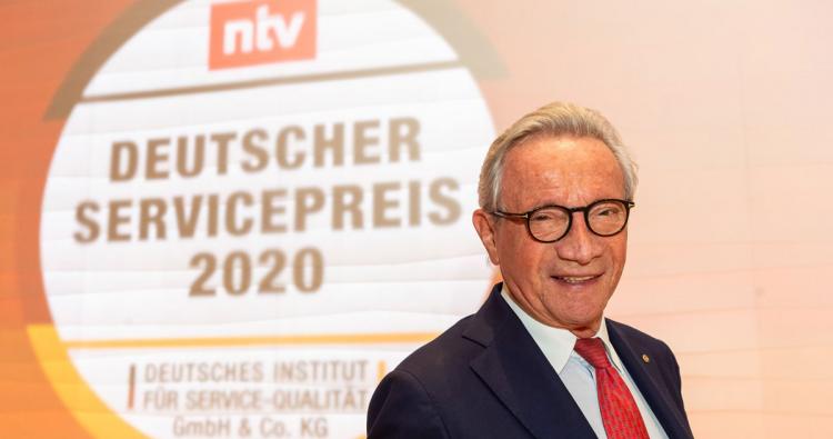 dr helmut baur ceo binder optik deutscher servicepreis auszeichnung 2020