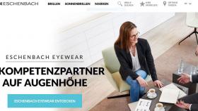 Screenshot der Eschenbach-Website