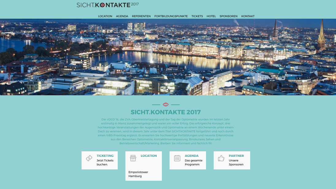 Startseite der www.sichtkontakte.de