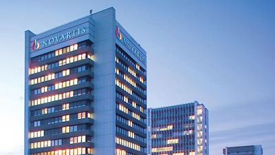 Novartis Geschäftsstelle in Basel