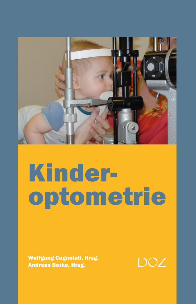 Buchcover Fachbuch "Kinderoptometrie"