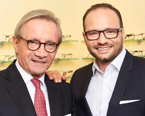 Herr Dr Baur und Sohn Dominic Baur