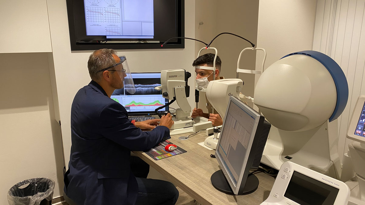 Optometrische Versorgung während der Corona-Pandemie