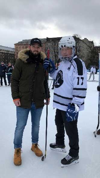 Finnland Auslandssemester Haindl Eishockey