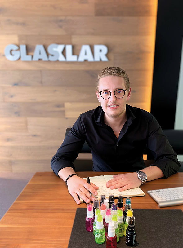 Oliver Bartsch CEO Glasklar brillenpflegespray