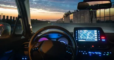 Autofahren bei Dämmerung