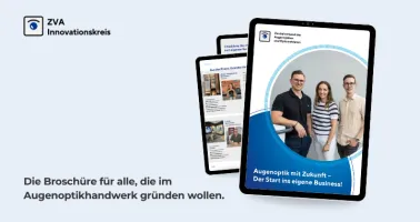 Webbild von der neuen Broschüre zum Gründen