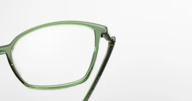 grüne Acetatbrille