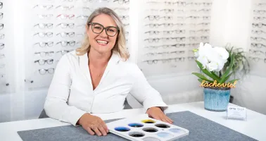 Augenoptikermeisterin Stefanie Ebner