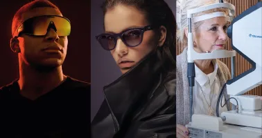 Bilderkollage von EssilorLuxottica