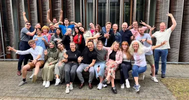 Bild mit Masterabsolventen der HS Aalen