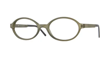 Korrektionsbrille aus Acetat in grün