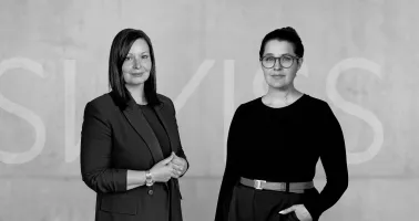 Delia Matt und Simone Baar