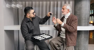 Nirvan Javan und Alfredo Häberli