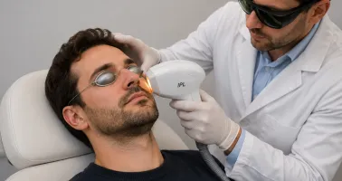IPL Laser Behandlung
