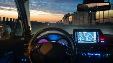 Autofahren bei Dämmerung