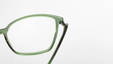 grüne Acetatbrille