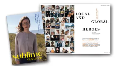 Cover und Auszug aus dem Inhalt der Sublime Eyewear