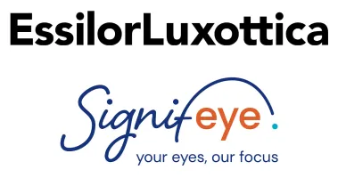Logos von Signifeye und EssilorLuxottica