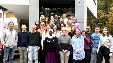 Studierende der EAH Jena bei Hecht