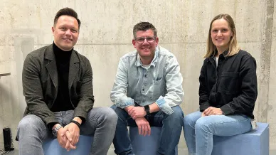 Johannes Schubart, David Friederichs und Maria Theresa Beuschel