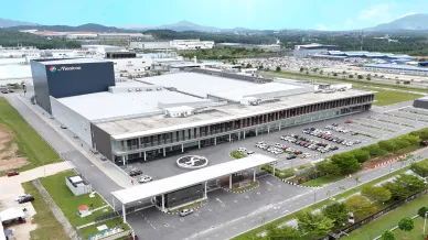 Produktionsstandort von Menicon