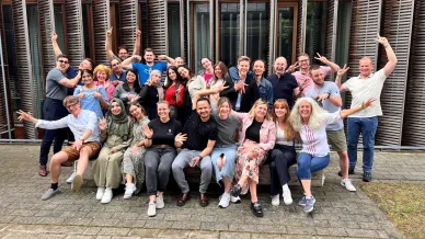 Bild mit Masterabsolventen der HS Aalen