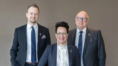 Kai Jäger mit Sylvia Alps und Armin Ameloh