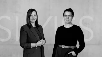 Delia Matt und Simone Baar