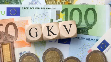 GKV und Geldscheine