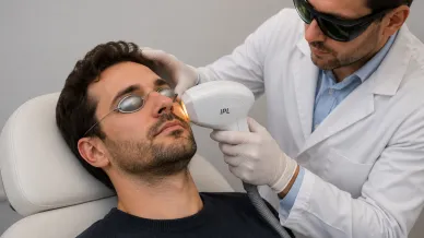 IPL Laser Behandlung