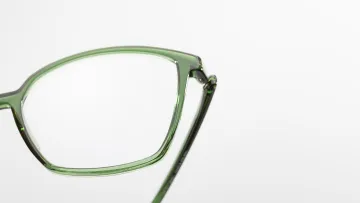 grüne Acetatbrille