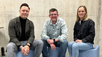 Johannes Schubart, David Friederichs und Maria Theresa Beuschel