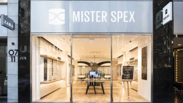 Mister Spex Store in Mannheim Archivbild