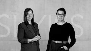 Delia Matt und Simone Baar