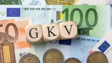 GKV und Geldscheine
