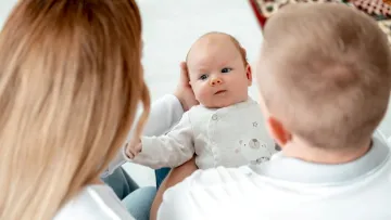 Baby mit Aphakie