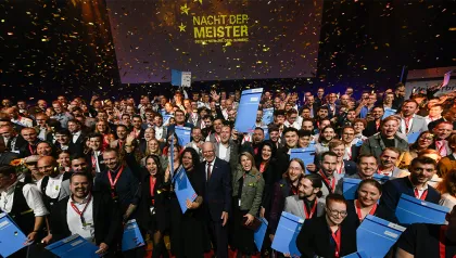Meisterfeier in Stuttgart 2025