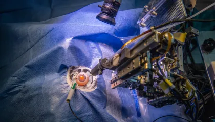 Neuer TUM-Roboter für Augen-OPs