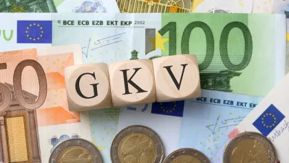 GKV und Geldscheine