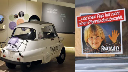 Fielmann Auto mit Aufkleber