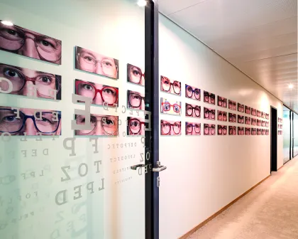 Augenfotos von Fielmann Mitarbeitenden