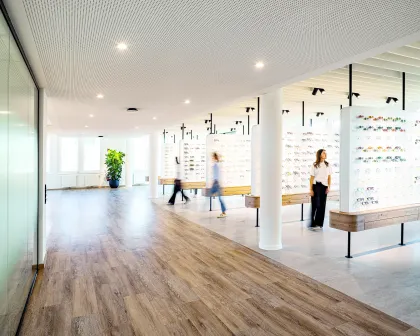 Showroom Fielmann Zentrale