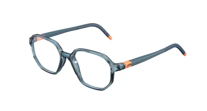 transparent blaue Kinderbrille